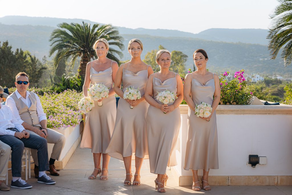 Champagne Cyprus Wedding at the Anassa Hotel. Photos by Beziiqiue. Cyprus Weddings Magazine Blog